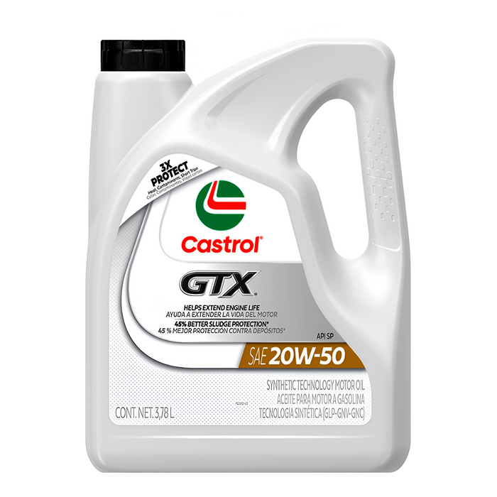 Aceite CASTROL 20w50 (4L)